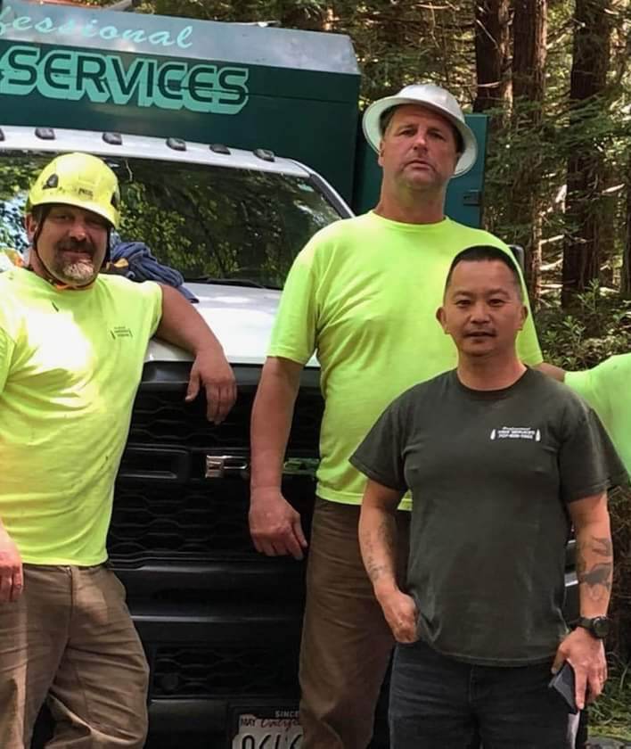 Professional Tree Services crew